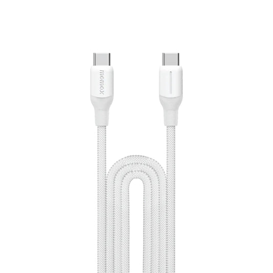 MOMAX 1-Link USB-C To USB-C (2.0m / Support 100W) Charging + Data Transfer cable (Braided - TPE + Nylon)