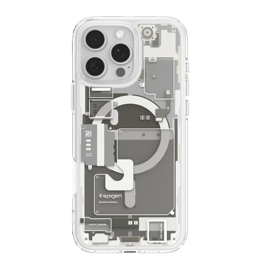 SPIGEN Ultra Hybrid Magfit Case for iPhone 16 Pro - Zero One Natural Titanium