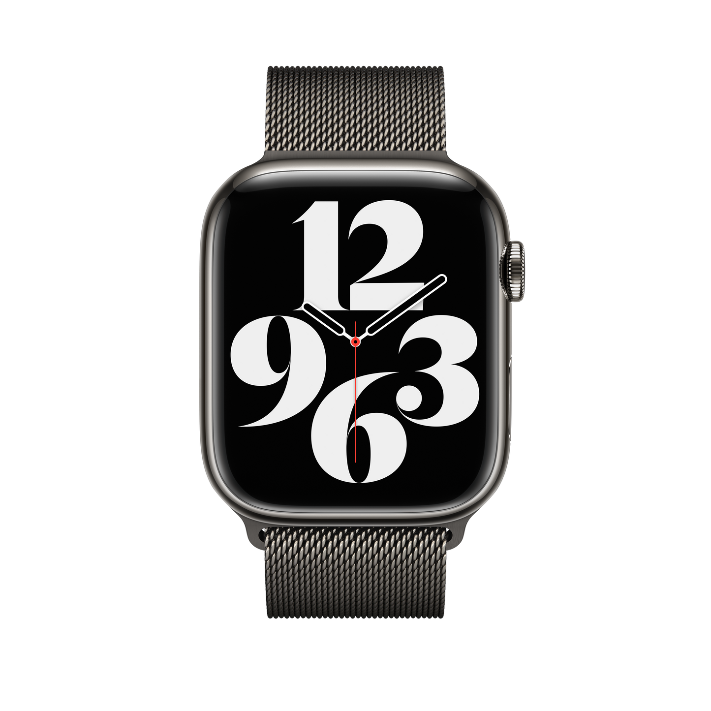 สายแบบ Milanese Loop Graphite สำหรับ Apple Watch 45มม.