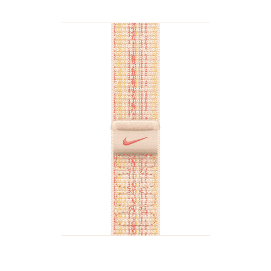 45mm Starlight/Pink Nike Sport Loop