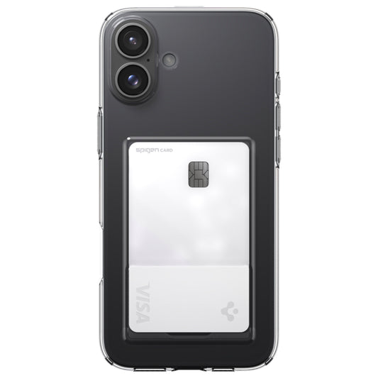 เคสกันกระแทก iPhone 16 Plus Spigen Crystal Slot สี Crystal Clear