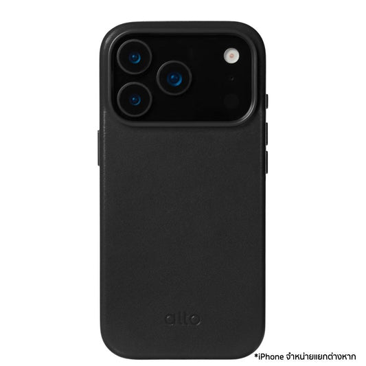 คส ALTO Clop หนังฟูลเกรนอิตาลี สำหรับ iPhone 17 Pro ดีไซน์บาง รองรับ MagSafe