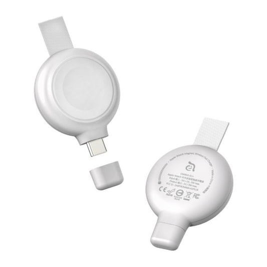 แท่นชาร์จไร้สาย OMNIA A1+ สำหรับ Apple Watch สีขาว