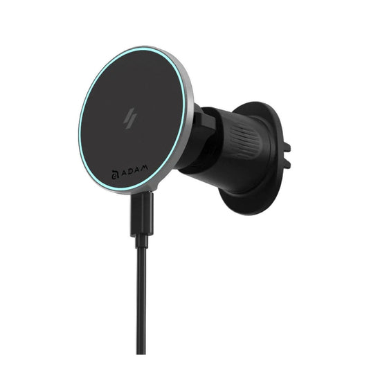 แท่นชาร์จไร้สายในรถยนต์แบบแม่เหล็ก Adam Element CQ1 รองรับ Qi2