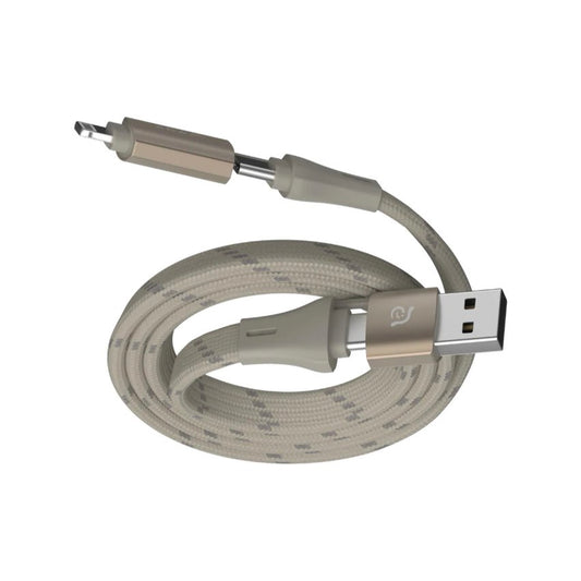 สายชาร์จ Adam Element PeAk 4 in 1 Magnetic Flat Cable 60W รองรับ USB-C, USB-A, Lightning ดีไซน์ทนทาน ชาร์จเร็วสูงสุด 60W ใช้ได้หลายอุปกรณ์