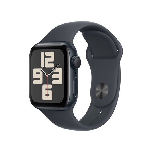 Apple AW 40mm Midnight Aluminium Case SE G2 GPS - Midnight Sport Band M/L