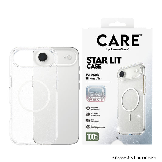 เคสไอโฟน Urban Combat รองรับ MagSafe สำหรับ iPhone Air สี Star Lit แบรนด์ CARE by PanzerGlass