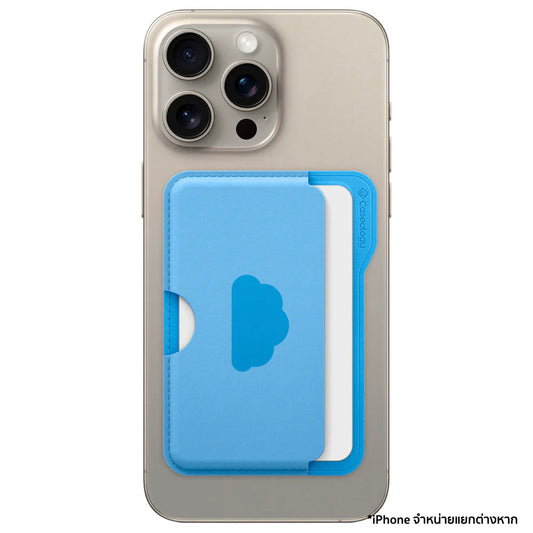 กระเป๋าใส่บัตร Caseology Folder Pop สี Sky Blue Cloud จากแบรนด์ CASEOLOGY