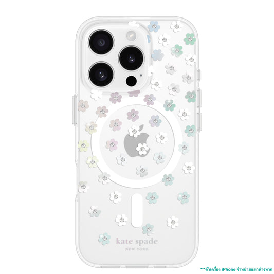 KATE SPADE Prints Mag for iPhone 16 Pro - Scattered Flowers