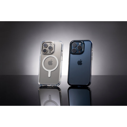 iPhone 15 Pro Max Devilcase Guardian Standard - Clear Mag/Natural Titanium