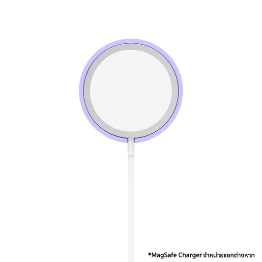 เคส Function 101 MagSafe Coaster สี Purple วัสดุซิลิโคนระดับพรีเมียม ป้องกันรอยขีดข่วน ป้องกันกระแทก