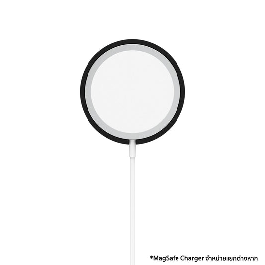 เคส Function 101 MagSafe Coaster สี Black วัสดุซิลิโคนระดับพรีเมียม ป้องกันรอยขีดข่วน ป้องกันกระแทก