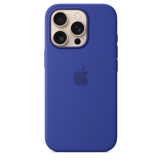 Apple Silicone Case MagSafe iPhone 16 Pro - Ultramarine