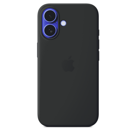 Apple Silicone Case MagSafe iPhone 16 - Black