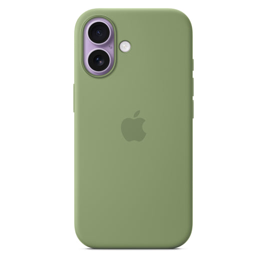 iPhone 17 Silicone Case with MagSafe - Light Moss