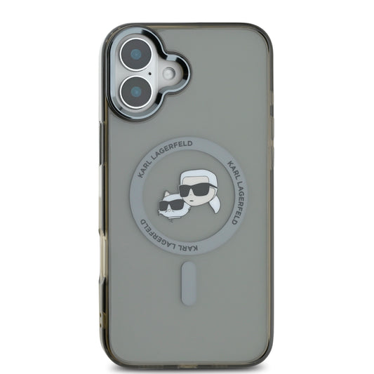 เคสไอโฟน Karl Karl-Choupette Head สำหรับ iPhone 16 สี Black จากแบรนด์ KARL LAGERFELD