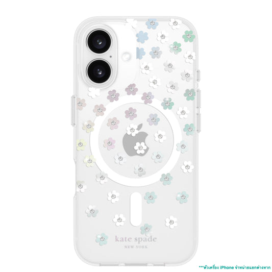 KATE SPADE Prints Mag for iPhone 16 - Scattered Flowers