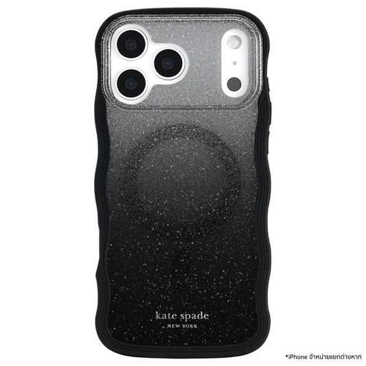 เคส iPhone 17 Pro Max Kate Spade Wavy MagSafe ลาย Nightfall หรูหรา