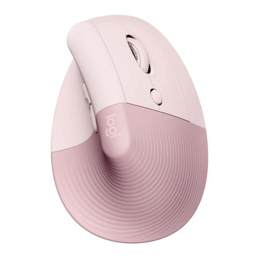 เมาส์ไร้สาย Logitech Lift Vertical Ergonomic Mouse สี Dark Rose จากแบรนด์ LOGITECH