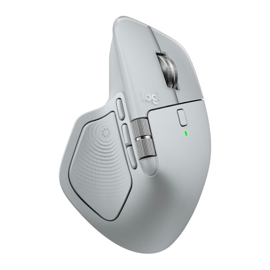 เมาส์ไร้สาย MX Master 4 สี Pale Gray แบรนด์ LOGITECH