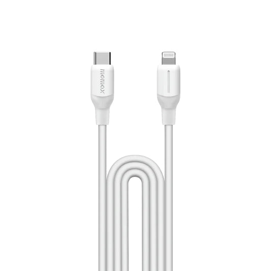 MOMAX 1-Link USB-C To Lightning (1.2m / Support 35W) Charging + Data Cable (TPE + Silicon)