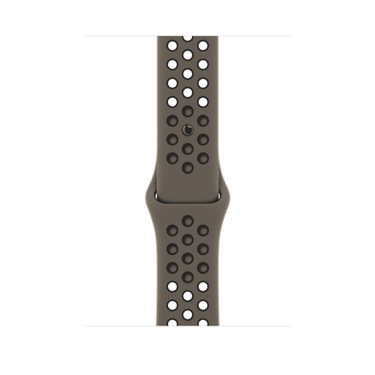45mm Olive Gray/Black Nike Sport Band