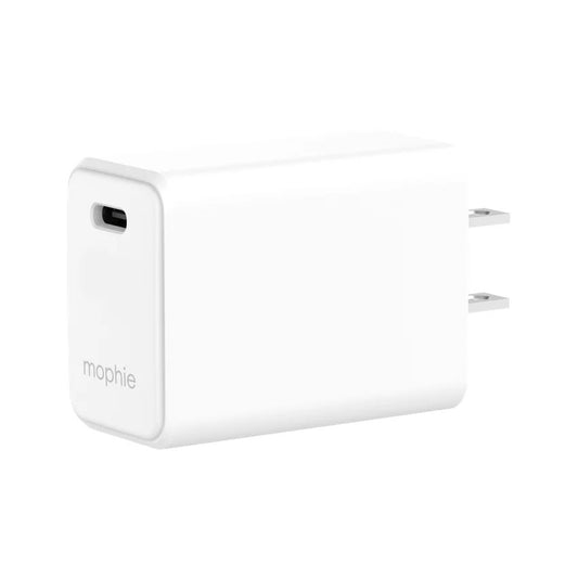 หัวชาร์จ Mophie Essential Wall Charger 30 วัตต์ สี White (USB-C x 1)