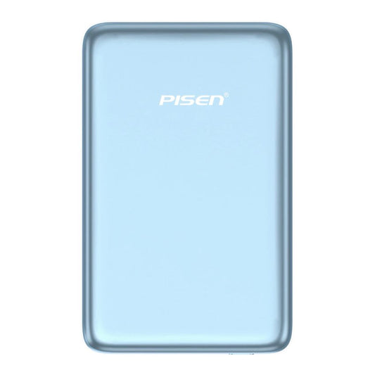 แบตเตอรี่สำรองไร้สาย Pisen SleekVolt 20W ความจุ 5000mAh ดีไซน์บางพรีเมียม รองรับ MagSafe Qi2 ชาร์จเร็ว พกพาง่าย ใช้งานสะดวกทุกวัน