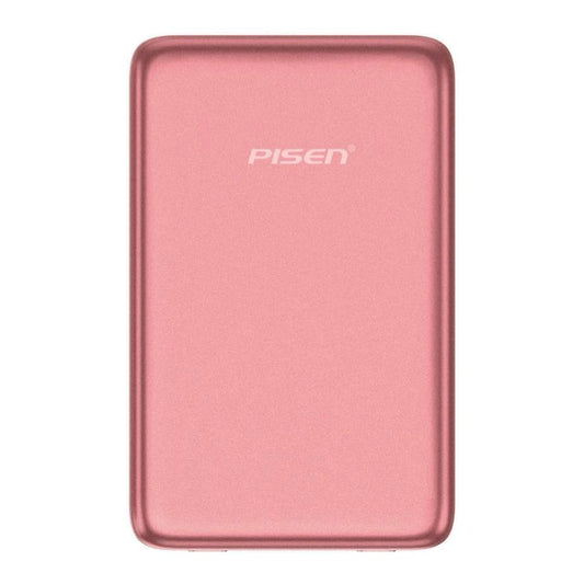 แบตเตอรี่สำรองไร้สาย Pisen SleekVolt 20W ความจุ 5000mAh ดีไซน์บางพรีเมียม รองรับ MagSafe Qi2 ชาร์จเร็ว พกพาง่าย ใช้งานสะดวกทุกวัน