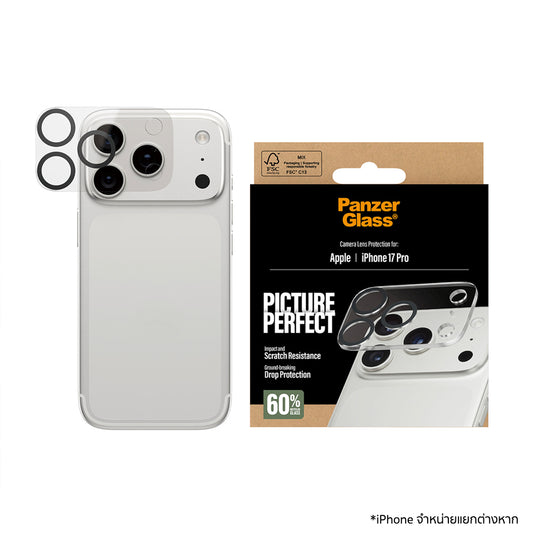 ฟิล์มกระจกกันรอยเลนส์กล้อง PanzerGlass PicturePerfect ป้องกันรอยขีดข่วน