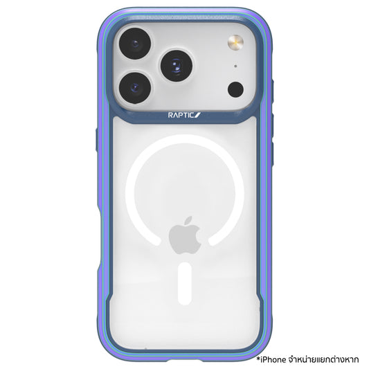 เคสไอโฟน Shield Classic รองรับ MagSafe สำหรับ iPhone 17 Pro Max สี Iridescent จากแบรนด์ RAPTIC