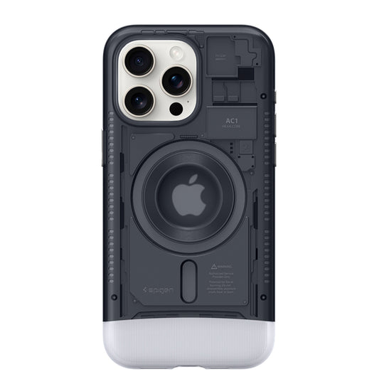 SPIGEN Classic C1 MagFit for iPhone 15 Pro - Graphite