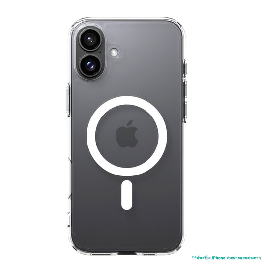 SPIGEN Crystal Hybrid Magfit for iPhone 16 - White