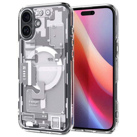 SPIGEN Ultra Hybrid Magfit for iPhone 16 Plus - Zero One White