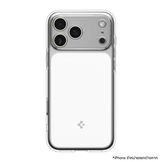 เคส Spigen Ultra Hybrid T MagFit สำหรับ iPhone 17 Pro สี Glossy White