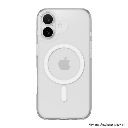 SWITCHEASY Crush M for iPhone 17 เคสใสระดับพรีเมียม โปร่งใส 85% กันกระแทกมาตรฐาน US 16 ฟุต รองรับ MagSafe อย่างลงตัว