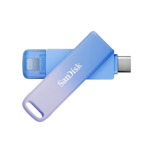 SanDisk Creator Phone Drive พกพาได้ทั้ง USB-C และ Lightning ความจุสูงสุด 256GB จัดเก็บและโอนข้อมูลได้รวดเร็ว เหมาะสำหรับครีเอเตอร์ทุกที่ทุกเวลา