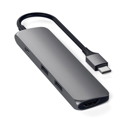Satechi Slim Type-C MultiPort Adapter - Space Gray