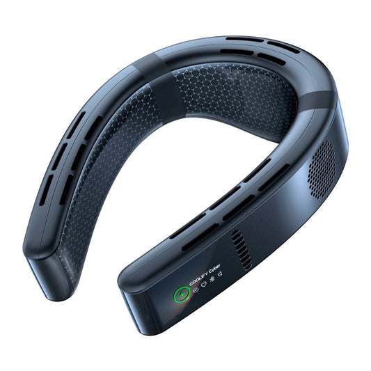 พัดลมคล้องคอ Torras Coolify Cyber สี Black คลายร้อน เย็นสบาย จากแบรนด์ TORRAS