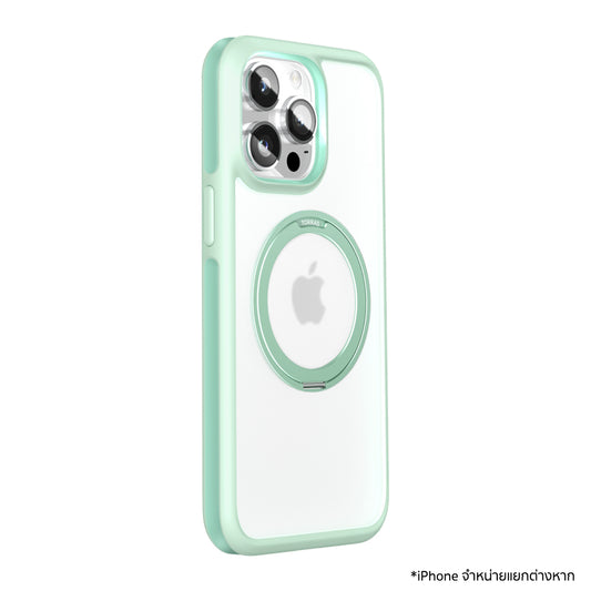 เคสไอโฟน Upro Ostand R Fusion สำหรับ iPhone 15 Pro สี Green แบรนด์ TORRAS