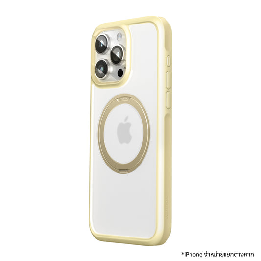 เคสไอโฟน Upro Ostand R Fusion สำหรับ iPhone 15 Pro สี Yellow แบรนด์ TORRAS