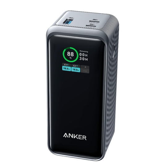 แบตเตอรี่สำรองแบบพกพา Anker Prime 20000 มิลลิแอมป์ กำลังไฟสูงสุด 200 วัตต์ สี Black