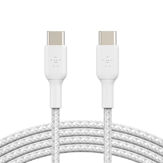 BELKIN สายชาร์จ Boost Charge USB-C 60 วัตต์ 1 เมตร สีขาว