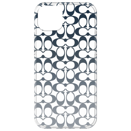COACH Protective Case for IPhone 14 Plus - Signature C Blue Ombre