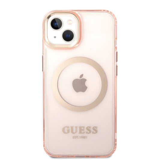 GUESS Colors Edition MagSafe for iPhone 14 - Pink