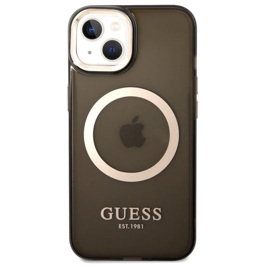 GUESS Colors Edition MagSafe for iPhone 14 Plus - Black