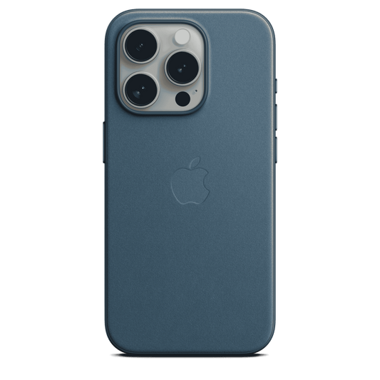 iPhone 15 Pro FineWoven Case with MagSafe - Pacific Blue