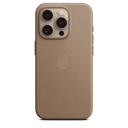 iPhone 15 Pro FineWoven Case with MagSafe - Taupe