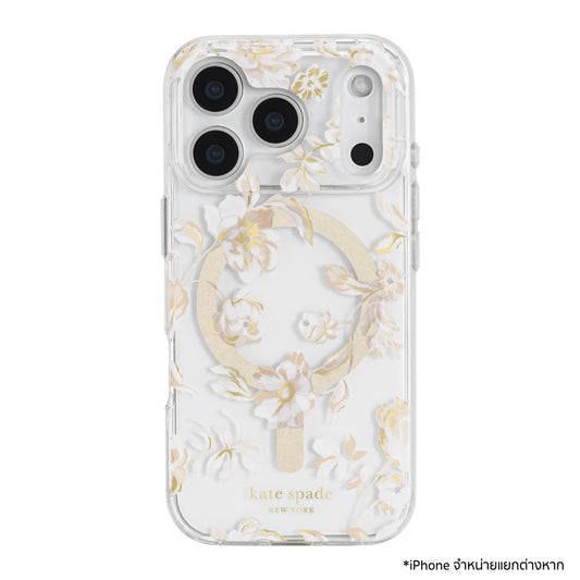 เคส iPhone 17 Pro Kate Spade Print Mag ลาย Autumn Toile รองรับ MagSafe