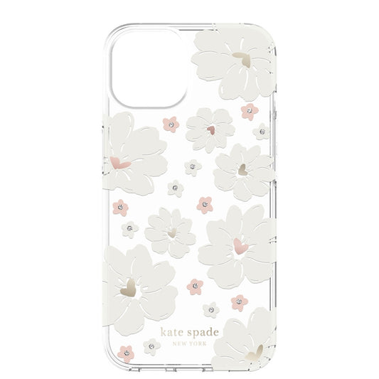 KATE SPADE Protective Hardshell Case for iPhone 14 - Classic Peony
